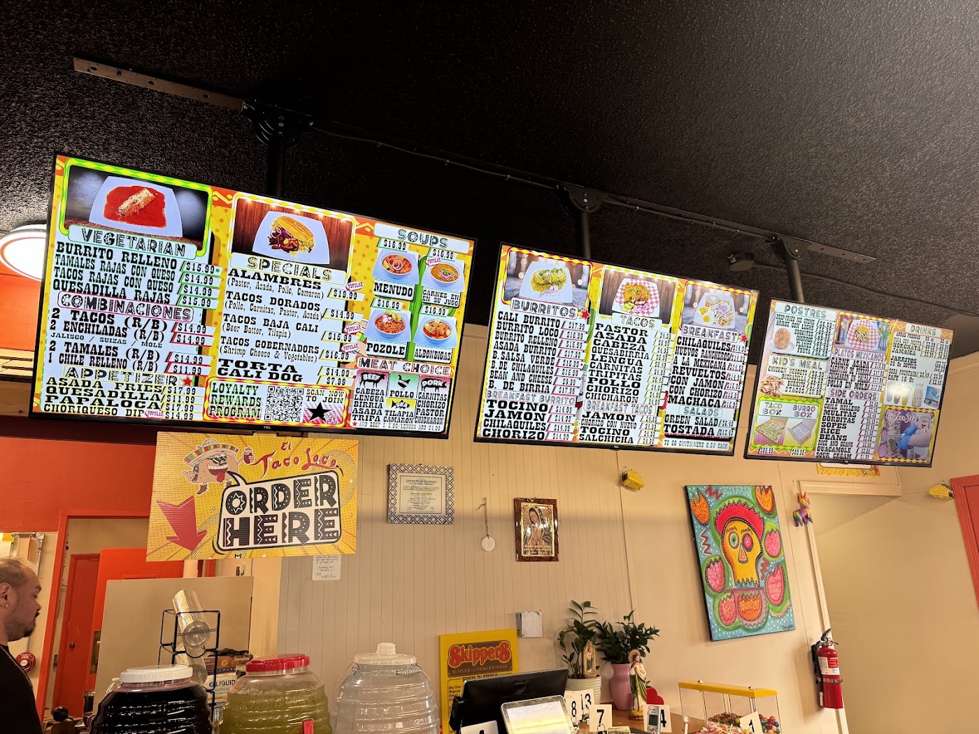 Website and digital menu design